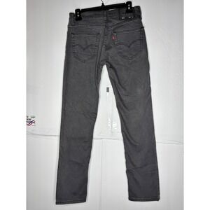 Levis 511 Slim Fit‎ Jeans Mens 29x32 Charcoal Gray Denim Pants 04511-2272